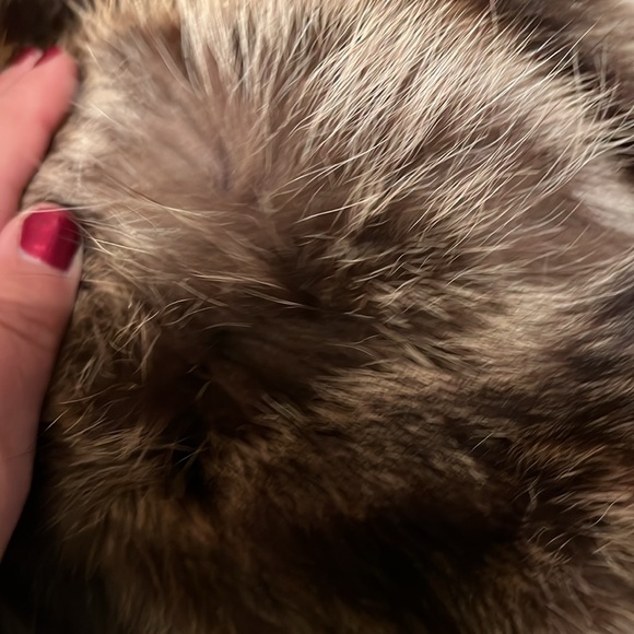 Raccoon fur coat S/M - Picture 11 of 16